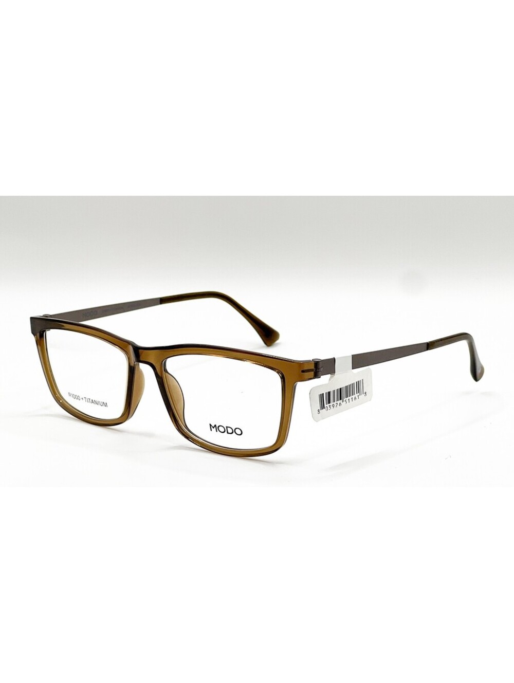 Modo 7051 Ovbwn Brown Rectangle Authentic Eyeglass Frames 53-17-145